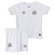 Conjunto com Camisa do Santos I Umbro 2023/24 - Infantil BRANCO