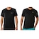 Camiseta Mizuno Spark 2 M + 1 Camiseta de Corrida Mizuno Pro Uv - Masculina PRETO
