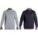 Blusão de Moletom com Capuz Mizuno Zipper - 2 Unidades - Masculino CINZA