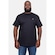 Camiseta Hd Circle Wave Plus Size - Masculina PRETO