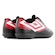 Chuteira Society Umbro Action - Infantil PRETO/VERMELHO