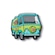 Jibbitz Crocs Scooby-Doo Van BRANCO