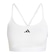 Top adidas Treino Aeroreact Suporte Leve - Feminino BRANCO