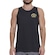 Camiseta Regata Quiksilver Classic Arch Masculina CINZA ESCURO