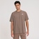 Camiseta New Balance Small Logo - Masculina MARROM
