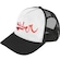 Boné Quiksilver Dna Impaired Trucker 3D - Snapback - Adulto PRETO