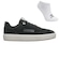 Kit Tênis Umbro St Court e Meia - Masculino PRETO/BRANCO