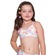 Top Selene Praia - Infantil BRANCO/ROSA