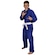 Kimono de Judo Mks Iniciante Cbj Oficial Michi + Faixa Branca - Adulto AZUL