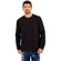 Blusão de Moletom sem Capuz Forum Basic In23 - Masculino PRETO