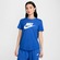 Camiseta Nike Sportswear Essentials Feminina AZUL/BRANCO