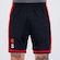 Bermuda Flamengo Feint Preta PRETO