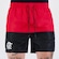 Bermuda Flamengo Rubro Vermelha e Preta VERMELHO