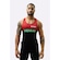 Camiseta Regata Hupi Kenya Pace - Masculina PRETO/VERMELHO