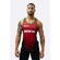 Camiseta Regata Hupi Kenya Soul - Masculina PRETO/VERMELHO