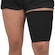 Coxal Vollo Elástica Fibra de Bambu PRETO