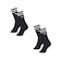 Kit 2 Pares de Meia Puma Cano Alto Longo - Adulto PRETO