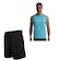 Camiseta Regata + Bermuda Olympikus Essential - Masculina PRETO/AZUL