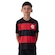 Camisa Braziline Flamengo Torcer - Infantil PRETO