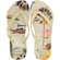Chinelo de Dedo Havaianas Slim Summer Bliss - Feminino BEGE