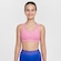 Top Fitness Nike Swoosh Rev - Infantil ROSA