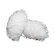Par de Rede de Futebol Master Rede Society 5 Metros Fio 2 Nylon BRANCO