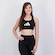 Top Fitness adidas Power React - Feminino PRETO