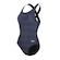Maiô Speedo Cross Deep Map - Feminino PRETO