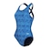 Maiô Speedo Cross Deep Map - Feminino AZUL