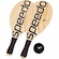 Kit 2 Raquetes + 1 Bola Frescobol Speedo - Unissex PRETO