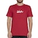 Camiseta Quiksilver Impaired Logo Dna Masculina VERMELHO