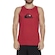 Camiseta Regata Quiksilver Comp Logo Color Sm25 - Masculina VERMELHO