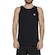 Camiseta Regata Quiksilver Transfer Square Sm25 - Masculina PRETO