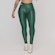 Calça Legging Orbis Fitness Cintura Alta Poliamida Brilho Laminado - Feminina VERDE