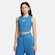 Camiseta Regata Nike Sportswear Cropped Essentials - Feminina AZUL
