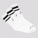 Meia Kappa Sport Cano Alto - 3 Pares - Adulto BRANCO