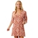 Vestido Rip Curl Soleil Wrap Mini Rust - Feminino MARROM