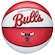 Mini Bola de Basquete Wilson Nba Team Retro Chicago Bulls #3 BRANCO/VERMELHO