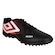 Chuteira Society Action Umbro Adulto PRETO/VERMELHO