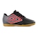 Chuteira Futsal Umbro Warskin - Júnior PRETO/VERMELHO