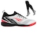 Kit Chuteira Futsal Penalty Max 500 Y-3 + Meião - Adulto BRANCO/VERMELHO