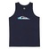 Camiseta Regata Quiksilver Warp Drive - Masculina AZUL ESCURO