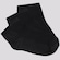 Kit Meias Selene com 3 Pares Sapatilha Infantil PRETO