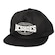 Boné Aba Reta Dc Shoes Fall Back Sm25 - Snapback - Adulto PRETO