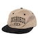 Boné Aba Reta Dc Shoes Gymnasium Sm25 - Snapback CAQUI