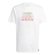 Camiseta adidas Graphic Codes - Masculina BRANCO