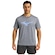Camiseta Mizuno Treino Run Spark - Masculina CINZA ESC/AZUL