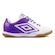 Chuteira Futsal Umbro Adamant Master Class Club Adulto BRANCO/ROXO