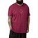 Camiseta Mcd Caveira Rosas - Masculina VINHO