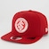 Boné Aba Curva New Era Internacional 950 - Snapback - Adulto VERMELHO